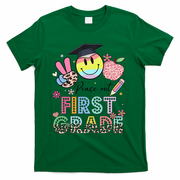 Peace Out 1st First Grade Graduation Last Day Of School T-Shirt - Green