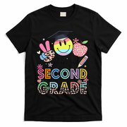 Peace Out 2nd Second Grade Graduation Last Day Of School T-Shirt - Black