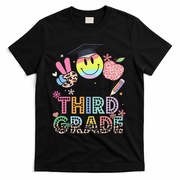Peace Out 3rd Third Grade Graduation Last Day Of School T-Shirt - Black