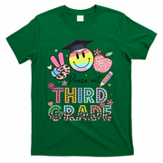 Peace Out 3rd Third Grade Graduation Last Day Of School T-Shirt - Green