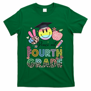 Peace Out 4th Fourth Grade Graduation Last Day Of School T-Shirt - Green