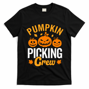 Pumpkin Picking Crew T-Shirt - Black
