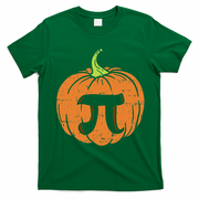 Pumpkin Pi Math Halloween Thanksgiving Pie Day Costume T-Shirt - Irish Green