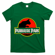 Purrasic Park T-Shirt - Green
