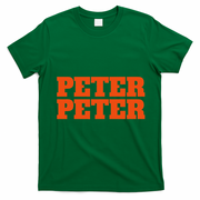 Peter Peter Pumpkin Eater Halloween Couples Costume T-Shirt - Irish Green