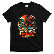 Pickleball Ronin – Dink With Honor Bigfoot Samurai T-Shirt - Black