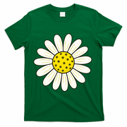 Pickleball Sun Flower Daisy T-Shirt - Green