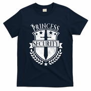 Princess Security Family Matching Trip Costume T-Shirt - Navy Blue
