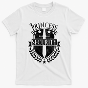 Princess Security Family Matching Trip Costume T-Shirt - White
