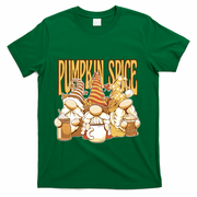 Pumpkin Spice Gnomes Autumn Lover T-Shirt - Green