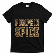 Pumpkin Spice Lover Fall T-Shirt - Black