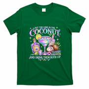 Put The Lime In The Coconut  Margaritas Celestial Beach T-Shirt - Irish Green