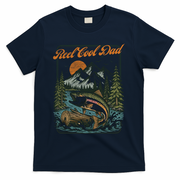 Reel Cool Dad Fishing T-Shirt - Navy
