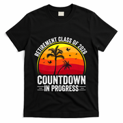 Retirement Class Of 2026 Countdown In Progress Teacher T-Shirt - Black