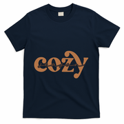 Retro Cozy Season T-Shirt - Navy