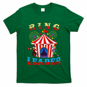 Ring Leader Costume Circus Staff Carnival T-Shirt - Irish Green