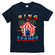 Ring Leader Costume Circus Staff Carnival T-Shirt - Navy Blue