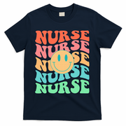 Retro Nurse Colorful Nurse Life Nurse's Day T-Shirt - Navy