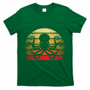 Retro Octopus Vintage T-Shirt - Green