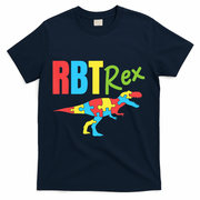 RBT Rex Registered Behavior Technician Therapist Autism T-Shirt - Navy