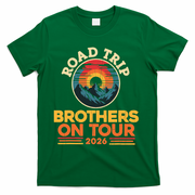 Road Trip Brothers On Tour 2026 Vacation T-Shirt - Green