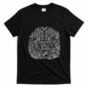 Respect The Locals Cryptid Bigfoot Mothman Alien T-Shirt - Black