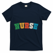 retro vintage Nurse, registred Nurse, LPN and nurse school T-Shirt - Navy