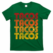 Retro Vintage Tacos T-Shirt - Green