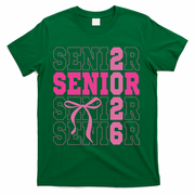 Senior 2026 Coquette T-Shirt - Green