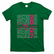 Senior 2027 Class Graduation Grad T-Shirt - Irish Green