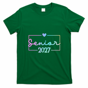 Senior 2027 Cute Graduation Grad T-Shirt - Irish Green