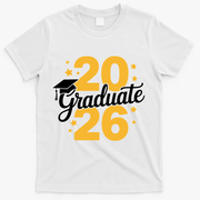 Senior 2026 Class Of Graduation T-Shirt - White