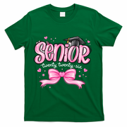 Senior 2026 Gril Graduate Graduation T-Shirt - Green