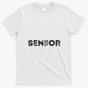 Senior 2027 Graduate Graduation Party T-Shirt - White