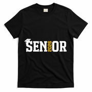 Senior 2026 Graduation Graduate Gift Merch T-Shirt - Black