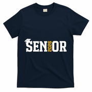 Senior 2026 Graduation Graduate Gift Merch T-Shirt - Navy