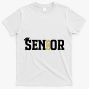 Senior 2026 Graduation Graduate Gift Merch T-Shirt - White