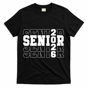 Senior 2026 High School Graduation T-Shirt - Black