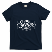 Senior 2027 T-Shirt - Navy Blue