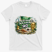 SAUDI ARABIA North America Soccer Tournament 2026 T-Shirt - White