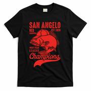 San Angelo Red Snappers West Texas League Champions T-Shirt - Black