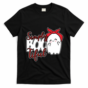 Simply Bootiful Cute Halloween Ghost T-Shirt - Black