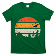 Summer Beach Hawaiian Vintage T-Shirt - Green