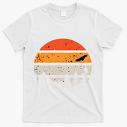 Summer Beach Hawaiian Vintage T-Shirt - White