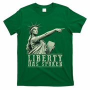 Sophie Basketball Point God Liberty Has Spoken T-Shirt - Irish Green