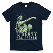 Sophie Basketball Point God Liberty Has Spoken T-Shirt - Navy Blue