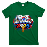 SOUTH COREA North America Soccer Tournament 2026 T-Shirt - Green