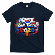 SOUTH COREA North America Soccer Tournament 2026 T-Shirt - Navy