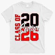 Senior Class Of 2026 Seniors School Graduation T-Shirt - White