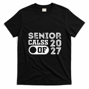 Senior Class Of 2027 T-Shirt - Black